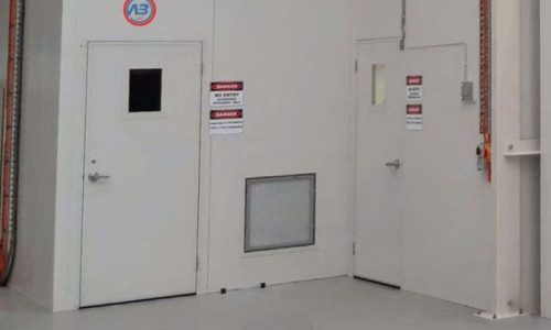 AB Line Paint Storage & Mixing Rooms