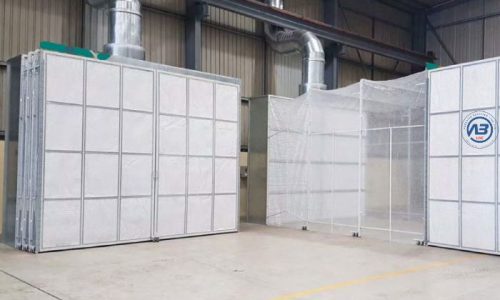 AB Line Retractable Spray Booths