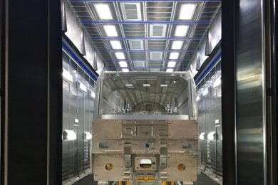 Rail Car Blast Room
